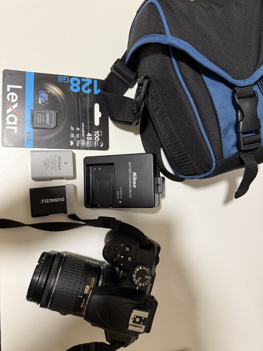 Nikon D3400 + AF-P Nikkor 18-55mm 1:3.5-5.6G Lens64309729104257120