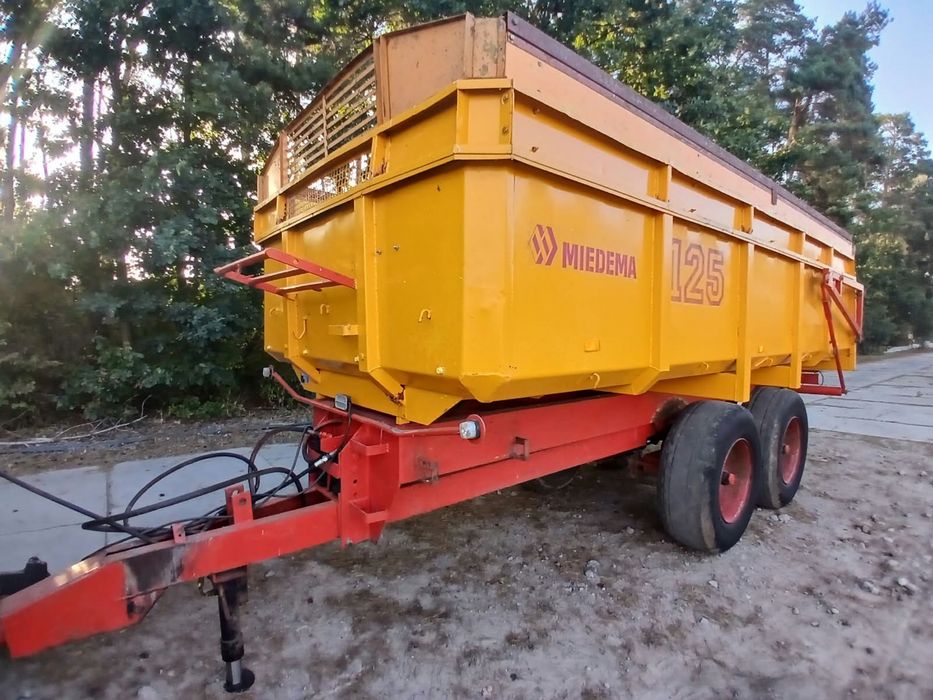 Sprzedam przyczepę rolniczą tandem Miedema 12t