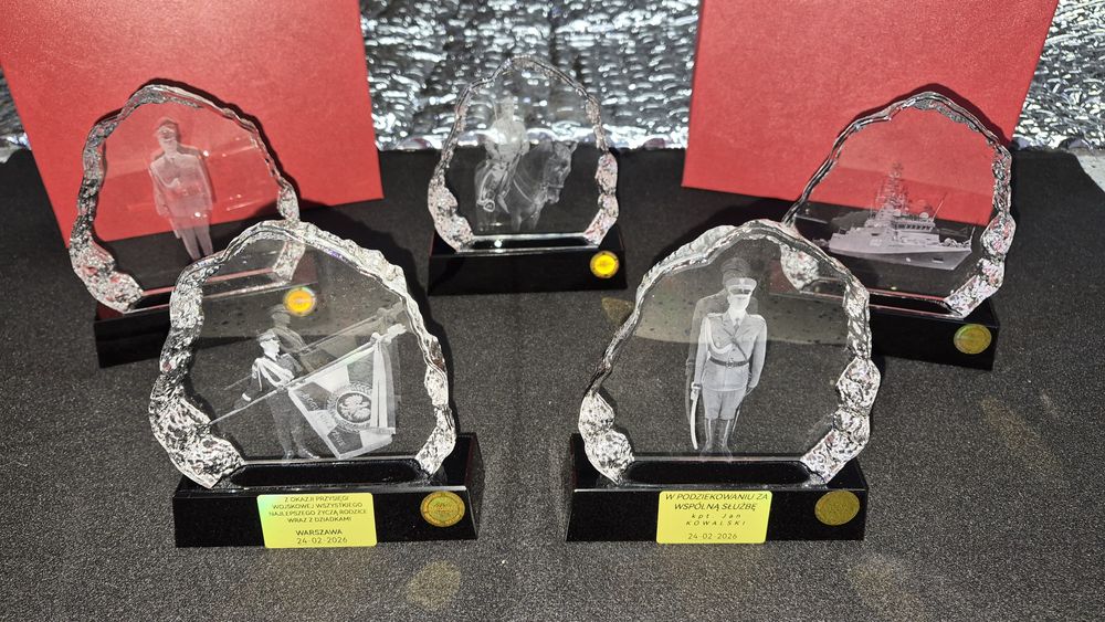 Personalizowana pamiątka wojskowa 3D