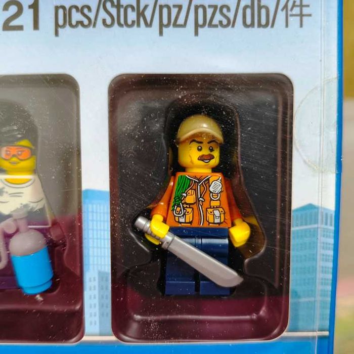 Lego City 5004940 conjunto de 4 minifiguras 21 peças Edição limitada Exclusivo ToysRus