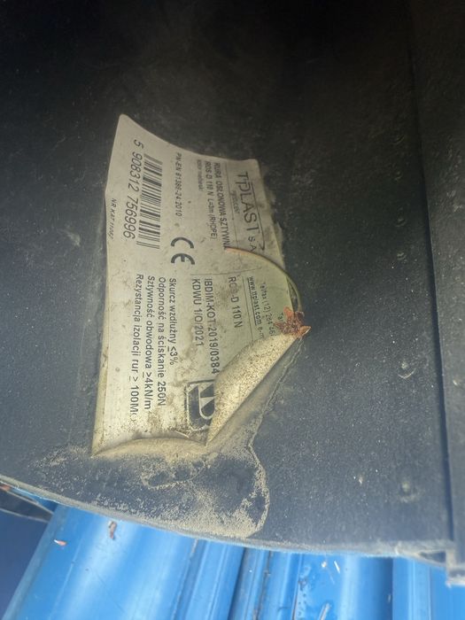 Rura dwudzielna arot fi 110 i 160 osłona przewodu kabla w ziemi