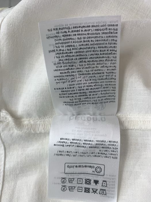 Белое легкое платье (лен вискоза)