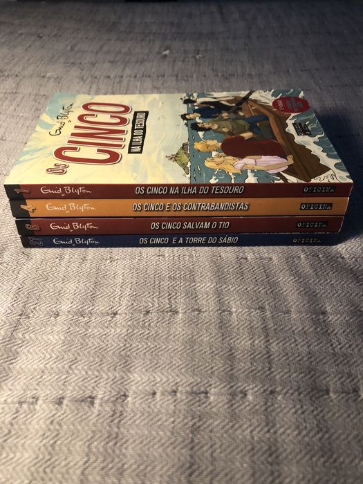 Livros da coleção "Os Cinco"
