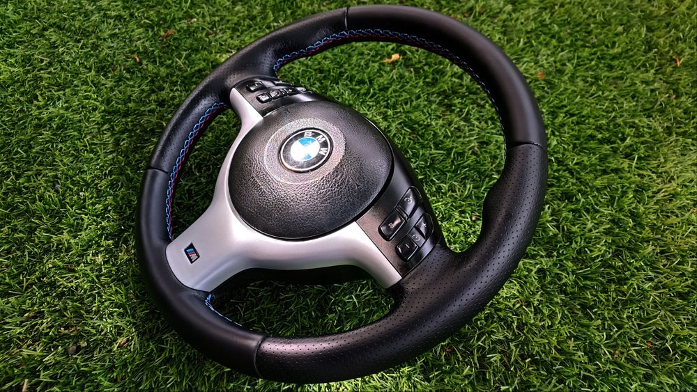 Volante bmw e46 pack m personalizado completamente novo