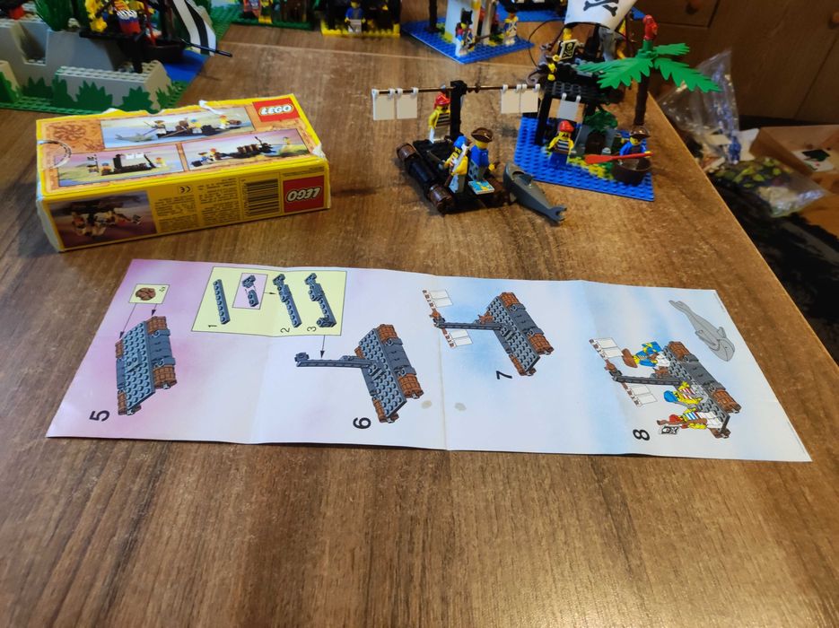 Lego 6257 Pirates z pudełkiem i instrukcją stan bdb 100% kompletny