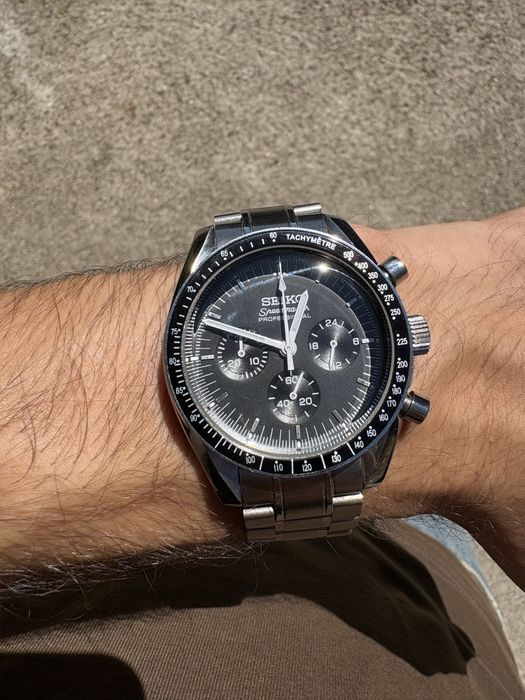 Seiko Speedmaster Mod - Homage Omega Speedmaster