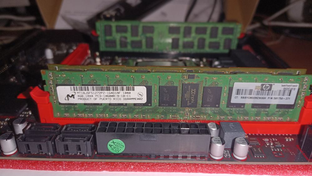 Материнська плата ZSUS X99-8D3 + XEON E5-2673v3 + DDR3 16Gb