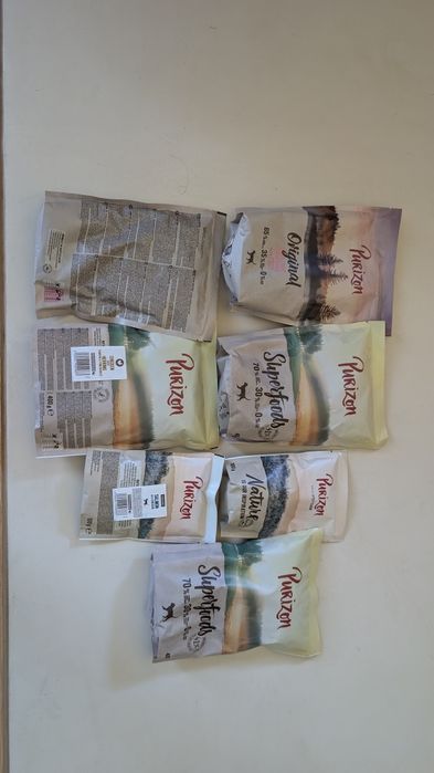 Karma sucha dla kota Purizon 7 paczek 5x400 g I 2x100g