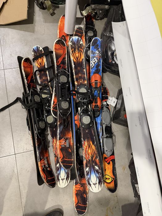 Narty snowfeet nartki małe narty dla dorosłych