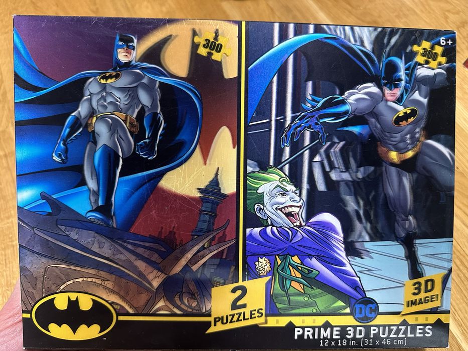 Пазли 3д бетмен 600 шт