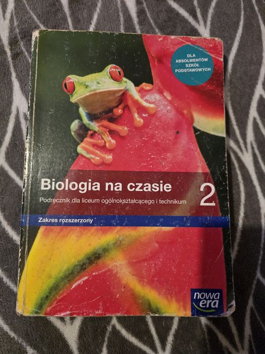 Biologią na czasie 2 nowa era zakres rozszerzony