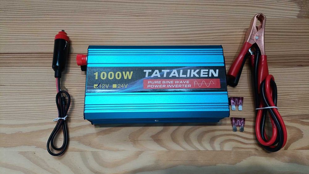 Преобразователь / Инвертор TATALIKEN 12/220 В чистый синус 1000 Вт