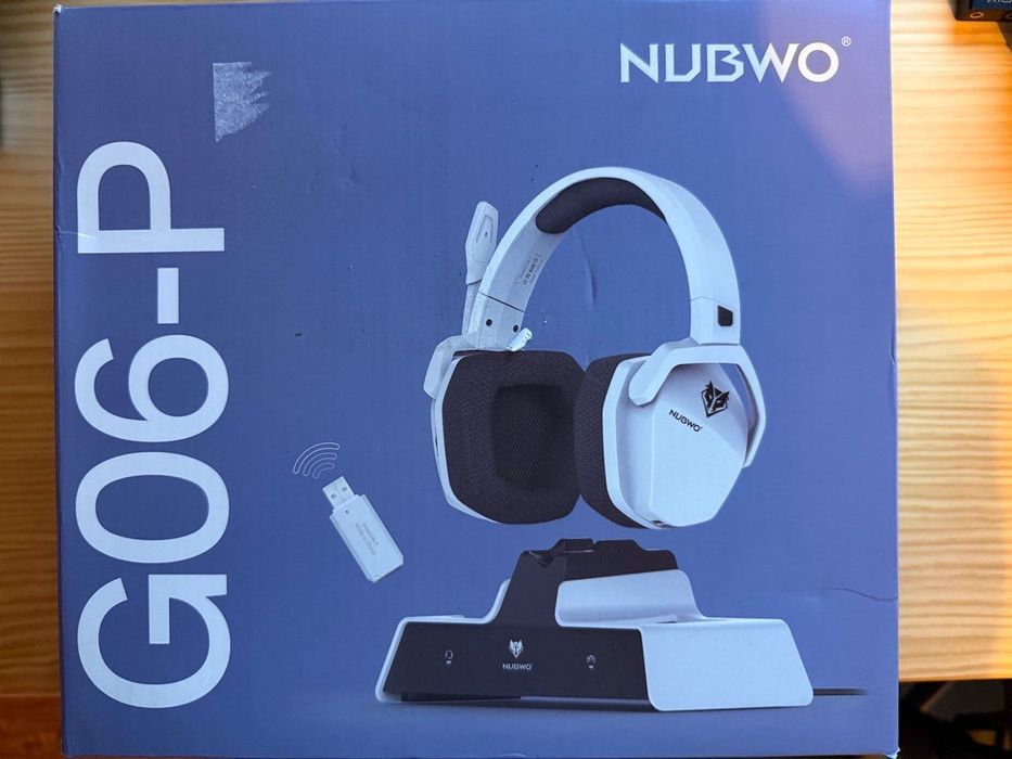Auscultadores Gaming NUBWO G06 Pro — Como Novos