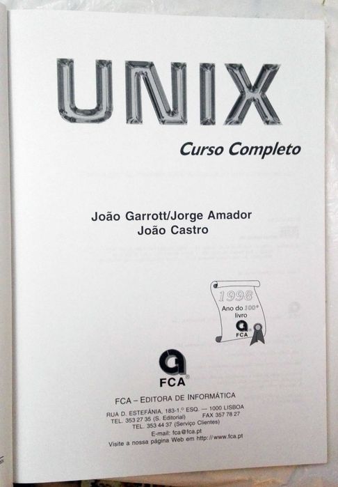 Livro UNIX - Curso Completo