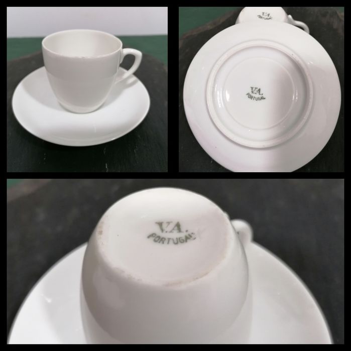 Cháv café VA, cháv chá Candal, prato Cesol, Cháv S. P. Coimbra
