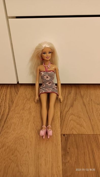 lalka Barbie modelka