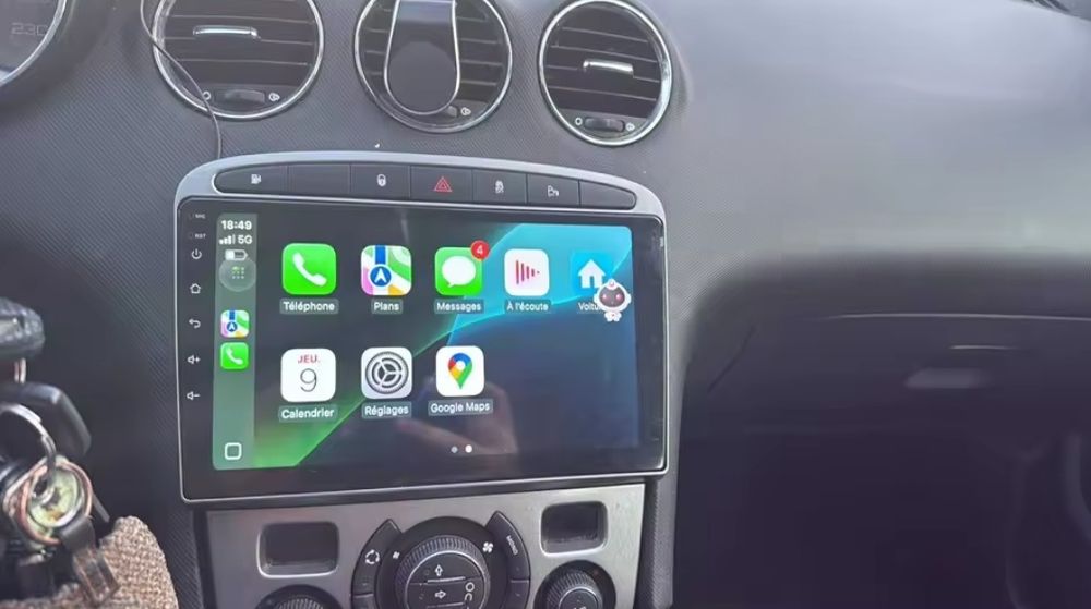 Radio 2 DIN 308 / RCZ / 408 (4+32 GB) + Carplay e Android Auto