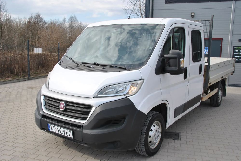 Fiat Ducato  Brygadówka Doka 45.900zł. Faktura VAT 23% Salon Polska
