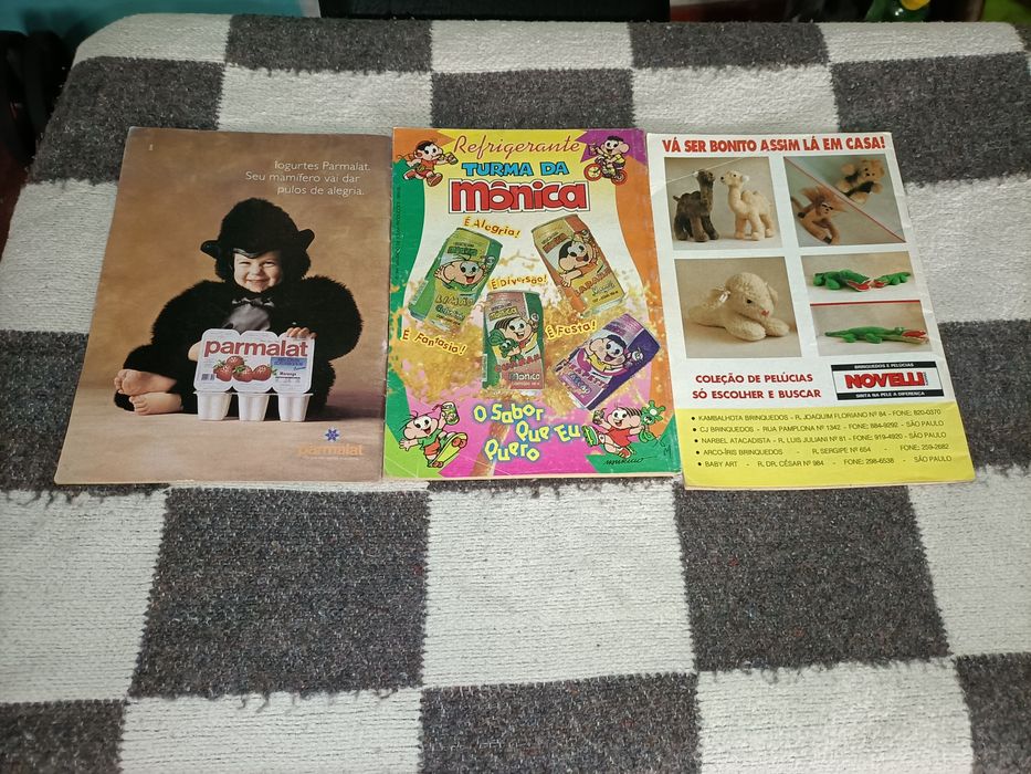 9 Revistas Turma da Mônica,Cebolinha etc...