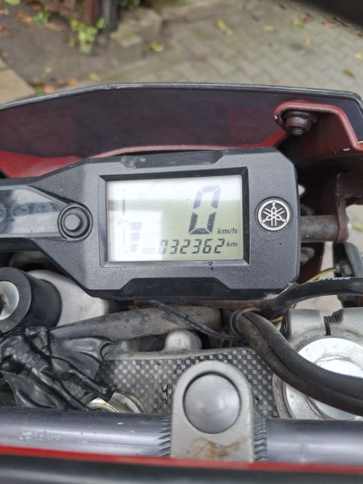 Yamaha wr 125. Zarejestrowana