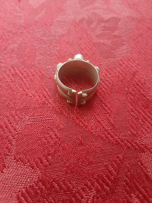 Кольцо Старое Мильхиор Вставки Гранат