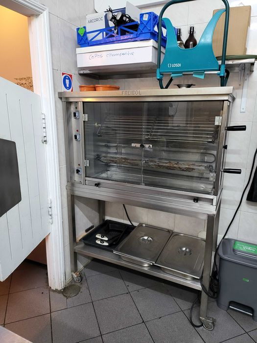 Restaurante em pleno funcionamento