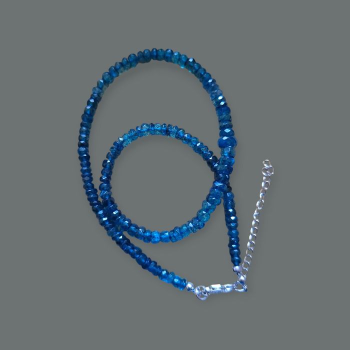 Naszyjnik London Blue Topaz – Głębia Oceanu