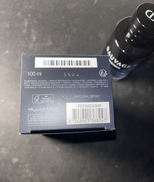 Dior sauvage edp 100ml