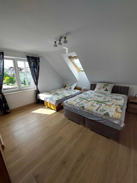 Apartament 2,4,5 os. - 55 m² z widokiem na jezioro