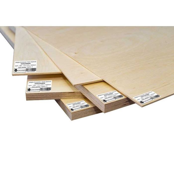 Sklejka lotnicza 0,6x310x1000 mm (3W) PREMIUM