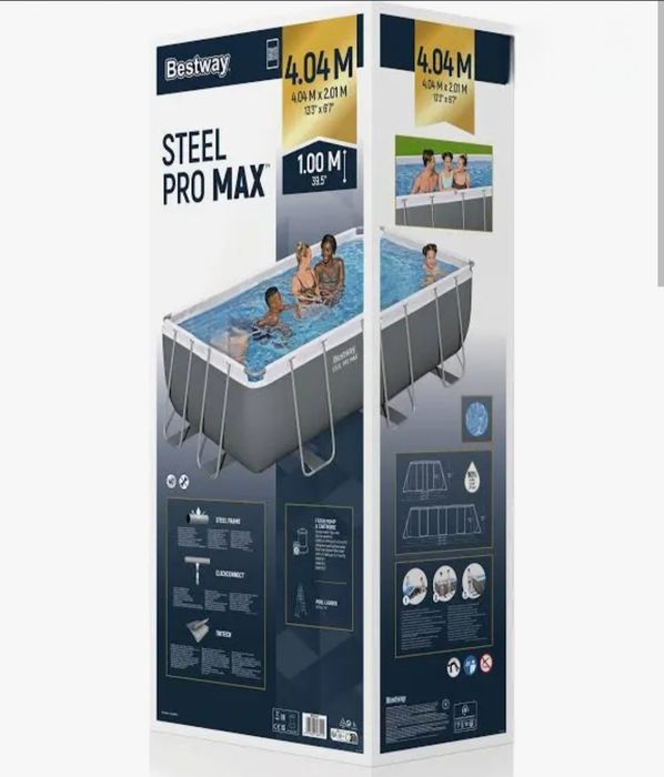 Piscina Bestway steel pro max
