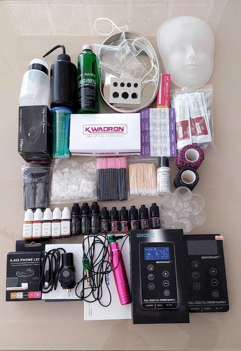 РОЗПРОДАЖ!!! Машинка для перманентного макіяжу Mast P-10 Pink