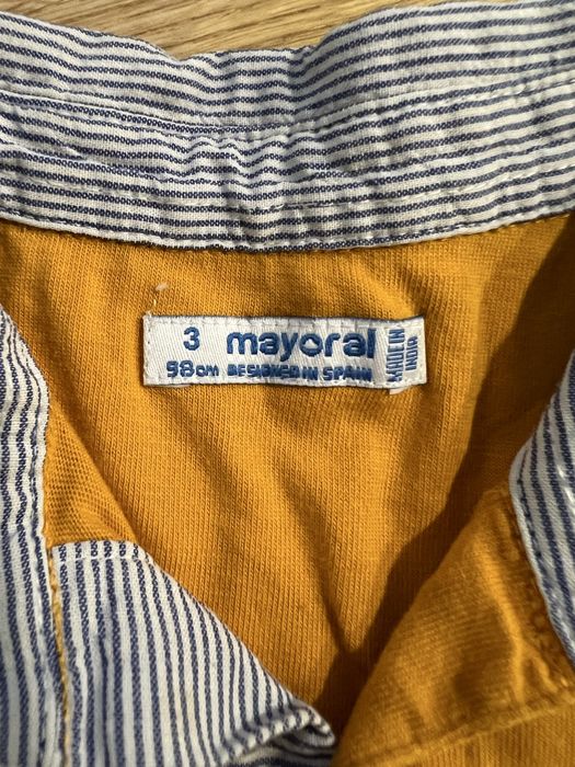 Поло жовте зелене майорал mayoral 98 футболка