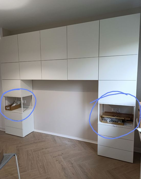 Regał otwarty metalowy ażurowy biały Ikea Platsa 60x40x40 nowy