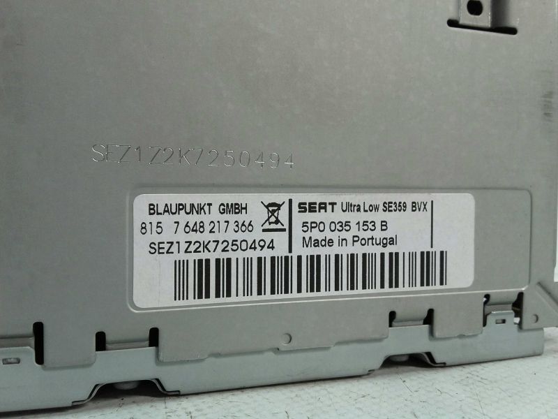 Rádio / auto-rádio SEAT Altea XL (5P5, 5P8)