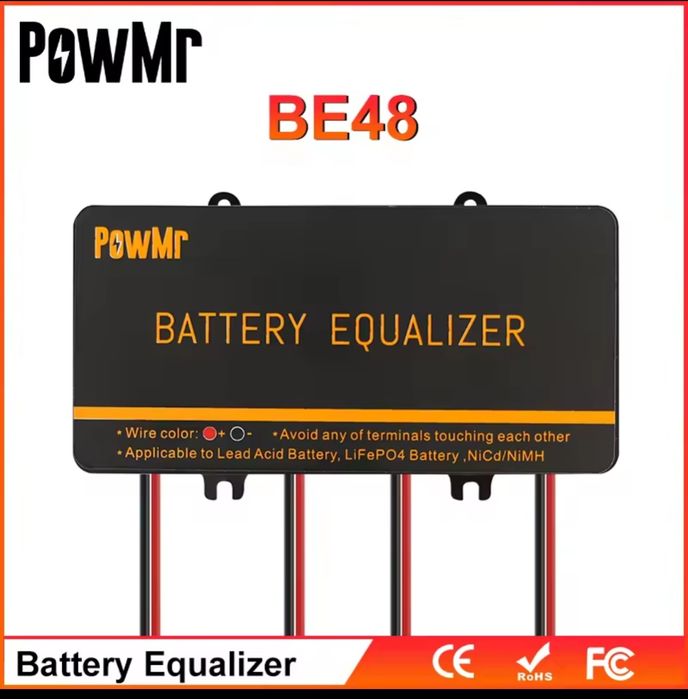 48v Балансир, еквалайзер для Lifepo4 48 в Powmr, Redodo Балансувальник