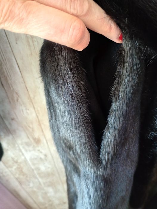 Дл 100см. Норковая шуба. Натуральная шуба