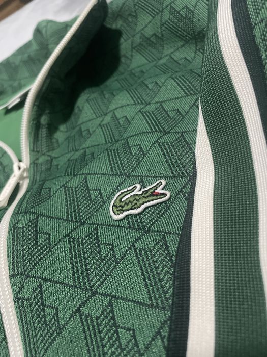 casaco da lacoste verde