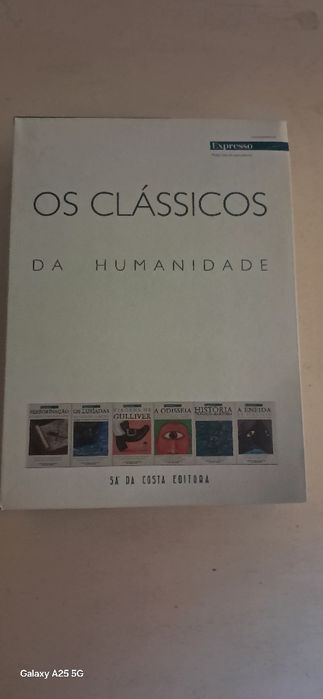 Tres colecoes de livros como novas