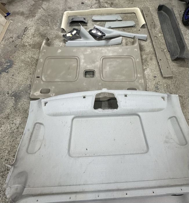 Потолок карта обшивки деталі vito viano 639