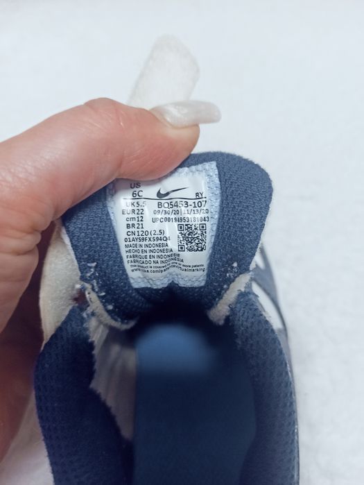 Оригінал Nike, 22 розмір, устілка 14 см, кросівки для хлопчика