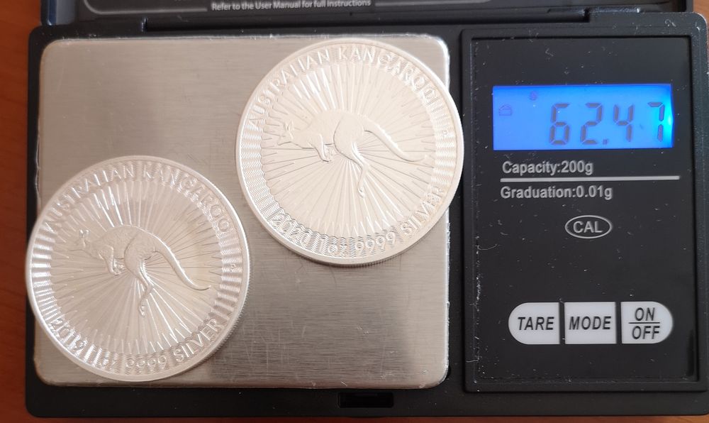moedas prata onças canguru (#2)