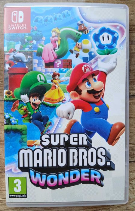 PUSTE PUDEŁKO box do Mario Wonder Nintendo Switch