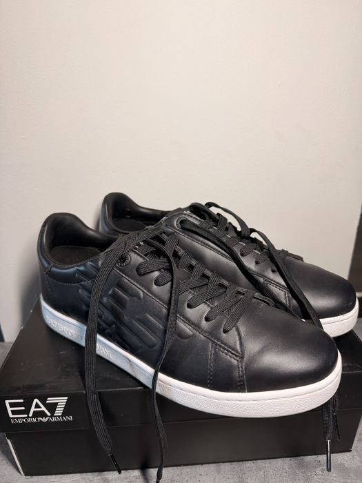 Buty EA7 Emporio Armani Sneakersy czarne 42 2/3