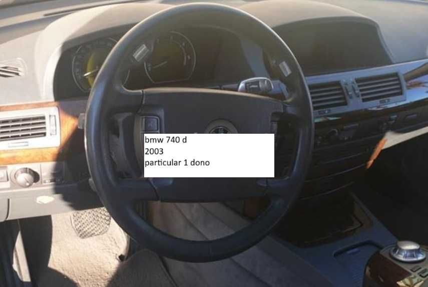 Viatura em bom estado bmw  740  D 2003 E 65 ( NEGOCIAVEL )