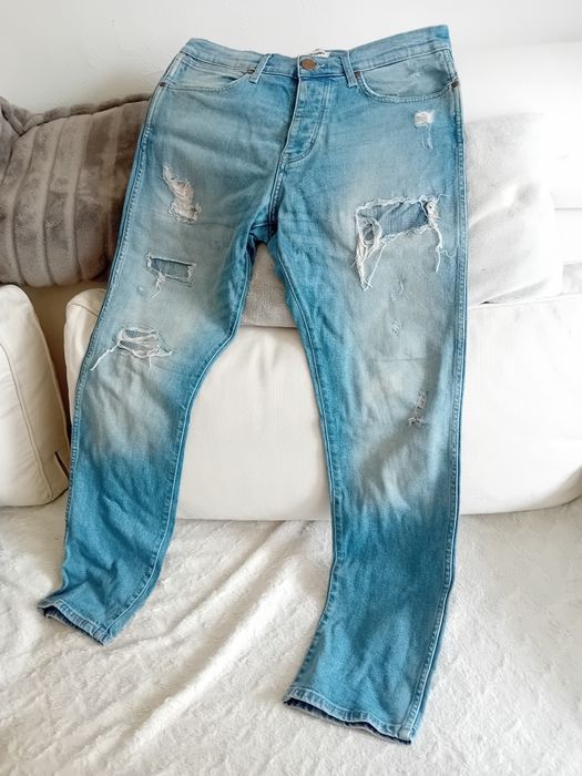 Spodnie Wrangler W 33 L 32 bawełna