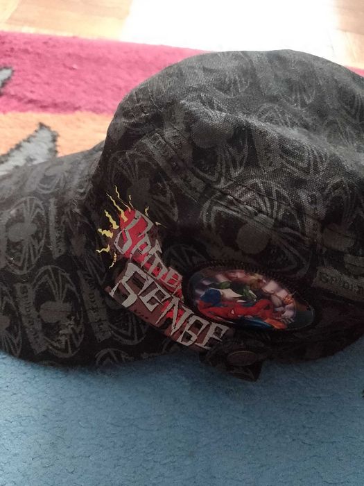 Spiderman czapka z daszkiem wypukłe elementy 3D