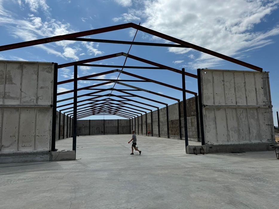 Будівництво ангарів, складі під ключ по всій Україні