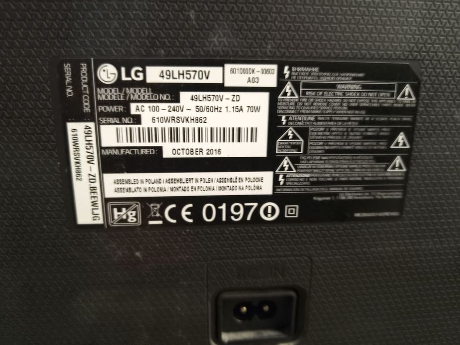 LG 49LH570V          .