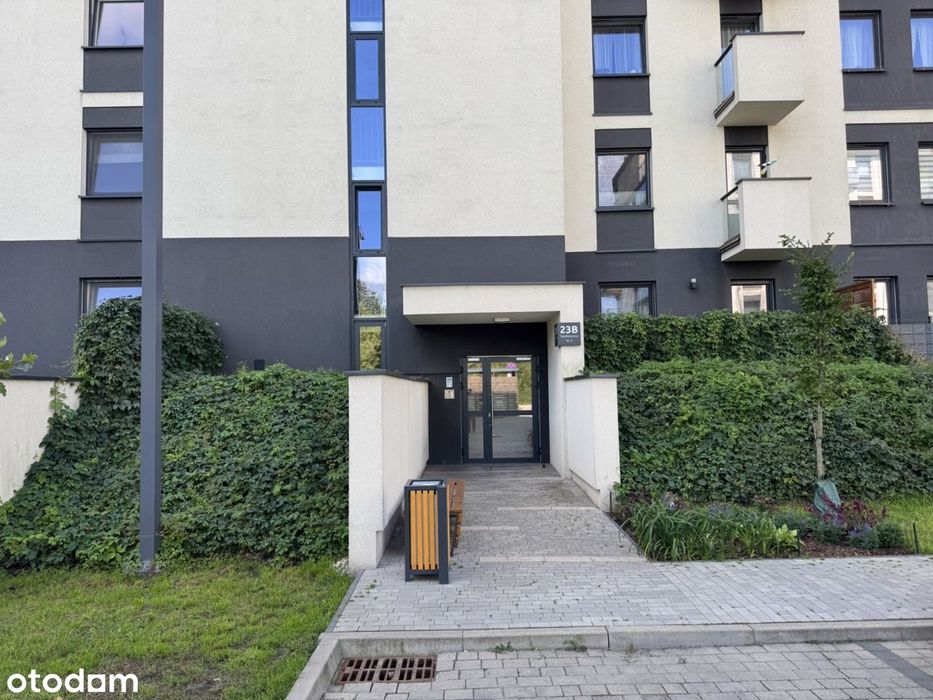 Ustawny 3 pokojowy Apartament z DWOMA Tarasami. Widok na Zieleń